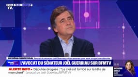 Accusé d'avoir drogué une députée, "Joël Guerriau est rentré en Loire-Atlantique après sa garde à vue", confie son avocat