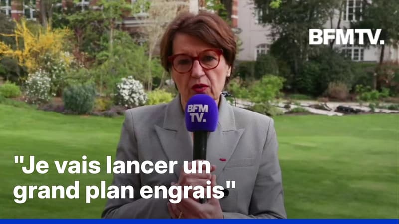 Agriculteurs en difficultés: Annie Genevard, ministre de l'Agriculture, annonce un grand plan engrais