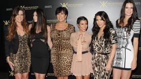 Kris Jenner entourée de ses filles, du clan Kardashian-Jenner/