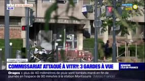Trois hommes en garde à vue après l'attaque du commissariat de Vitry-sur-Seine