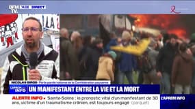 Sainte-Soline: "Les violences d'hier auraient pu être largement évitées" estime le porte-parole de la Confédération paysanne