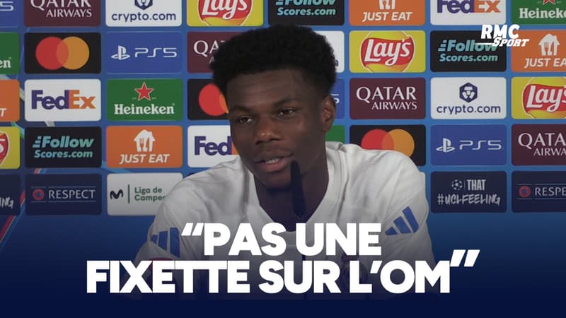 Real Madrid - OM : "MbappÃ© ne fait pas une fixette sur Marseille" promet TchouamÃ©ni
