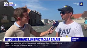 Tour de France: de nombreux spectateurs attendant l'arrivée des coureurs près de Calais