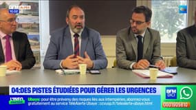 Alpes-de-Haute-Provence: François Braun évoque des pistes pour gérer la situation des urgences