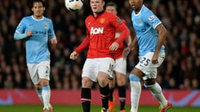 Wayne Rooney, meilleur buteur de l'histoire du derby mancunien