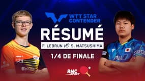 Résumé : Félix Lebrun a-t-il décroché sa place en demi-finale ? (WTT Star Contender Ljubljana)