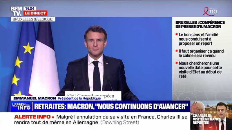 Retraites: Emmanuel Macron 