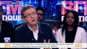 Affaire Cédric Herrou: "Je lui exprime mon affection et ma reconnaissance", Jean-Luc Mélenchon