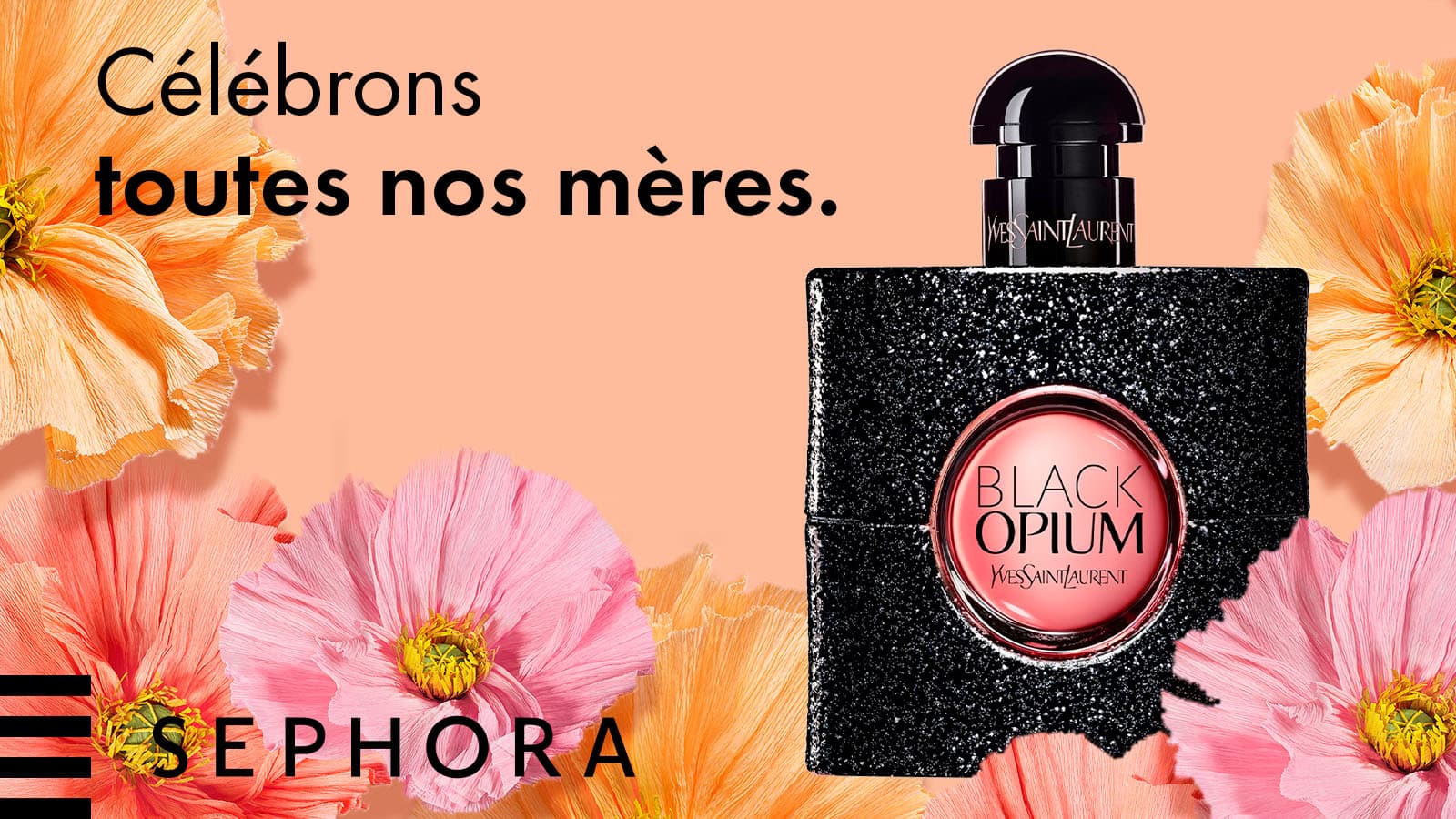 Sephora propose le célèbre parfum Yves Saint Laurent Black Opium