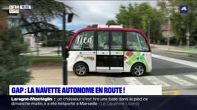 Gap: la navette autonome Néa transporte ses premiers passagers