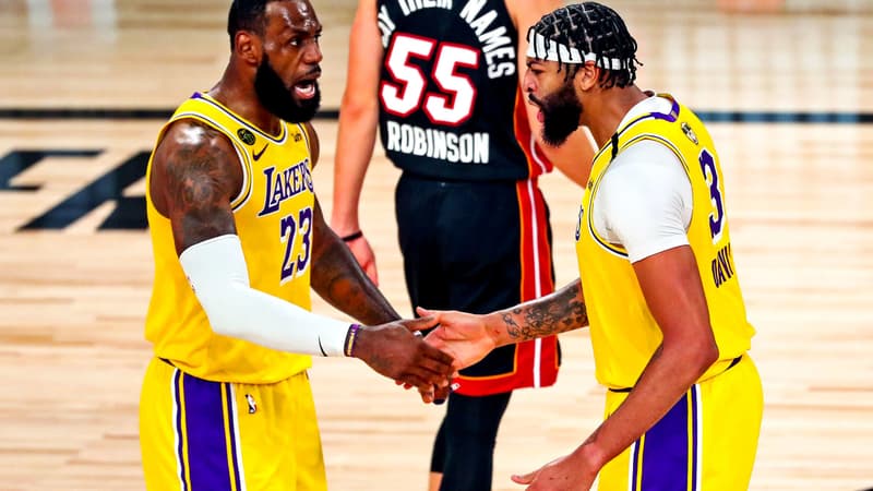 Lebron James et Anthony Davis