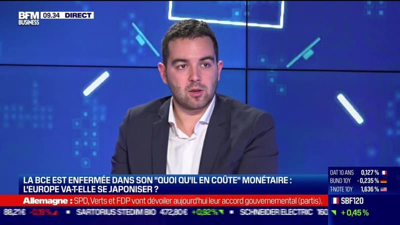 Les Experts : La BCE enfermée dans son "Quoi qu'il en coûte" monétaire, l'Europe va-t-elle se japoniser ? - 24/11