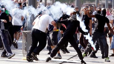 De nouveaux heurts ont éclaté, samedi, lors d'une manif Pro-Gaza interdite à Paris.