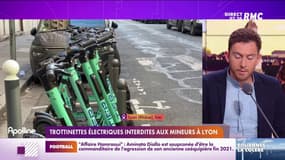 A Lyon, les trottinettes électriques vont être interdites d'utilisation aux mineurs.