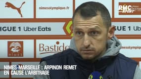 Nîmes-Marseille : Arpinon remet en cause l'arbitrage