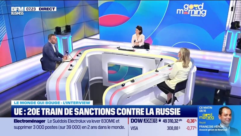 UE : un 20e train de sanctions contre la Russie
