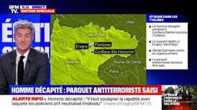 Homme décapité dans le Val-d’Oise: Le parquet antiterroriste saisi (1/2) - 16/10