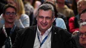 Eric Tanguy, président de la Fédération de volley-ball, le 30 mars 2024 à Paris