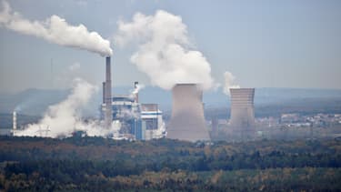 La centrale combinée gaz et charbon de St-Avold (Moselle)