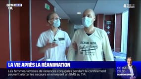 "Ça fait du bien !" Après 15 jours en réanimation, Patrick remarche pour la première fois