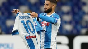 L'hommage d'Insigne à Maradona 