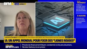 "Un risque énorme pour nos enfants" : la chercheuse Laurence Devillers a signé l'appel mondial pour fixer des "lignes rouges" pour l'intelligence artificielle