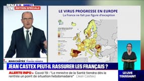 La recrudescence de l'épidémie de Covid-19 "n'est pas une spécificité française", selon Jean Castex