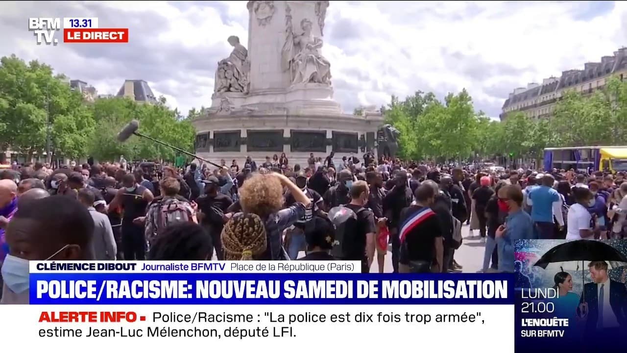 Replay La Carte Aux Tresors 13 Juillet 2022 Manifestation contre les violences policières et le racisme: plusieurs