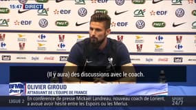 O. Giroud : Arsenal ? "J'ai envie de plus de temps de jeu"