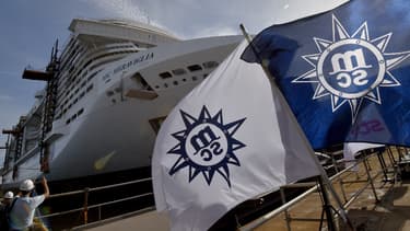 Le paquebot géant MSC Meraviglia a été construit par les chantiers navals STX France à Saint-Nazaire.