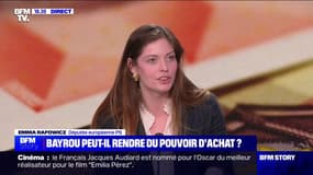 "Si le budget reste en l'état, je serais favorable à la censure", explique Emma Rafowicz, députée européenne PS