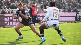 Damian Penaud avec l'UBB contre les Sharks, le 19 janvier 2025