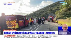 Crash d'hélicoptère: un substitut du procureur attendu à Villefranche-sur-Mer