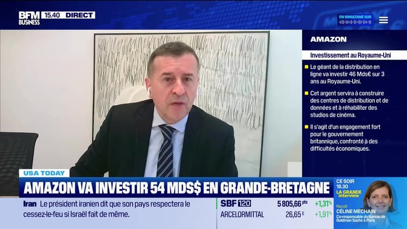 USA Today : Amazon investira 54 milliards de dollars en Grande-Bretagne d'ici 2027, par Eric Lafrenière - 24/06