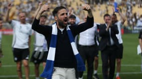 Cesc Fabregas après le match Parme-Côme (0-1, Serie A), le 3 mai 2025