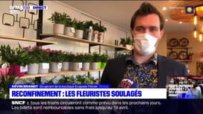 Hauts-de-France confinés: les fleuristes soulagés de pouvoir rester ouverts 