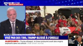 "On est en colère [...] maintenant, on n'est pas surpris": Paul Reen, président de "Republicans in France" réagit à l'attaque contre Donald Trump