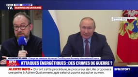 Aymeric Elluin (Amnesty): "Le logiciel russe consiste à créer le désespoir au sein de la population civile pour faire en sorte que celle-ci cède"