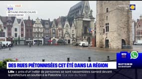 Certaines rues deviennent piétonnes pour l'été dans la région 