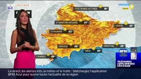 Météo Côte d’Azur: un temps ensoleillé ce lundi avec 29°C à Nice