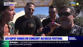 "Marseille c'est la ville de la musique": les Gipsy Kings en direct du Delta Festival