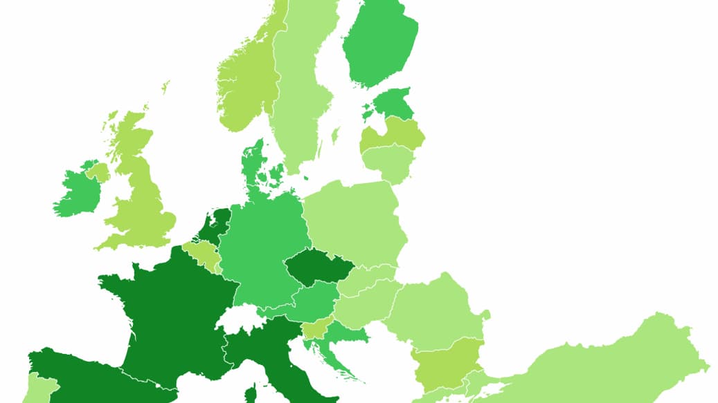 La consommation de drogue par pays en Europe. La consommation de drogue par pays en Europe.