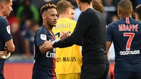 Neymar avec Thomas Tuchel