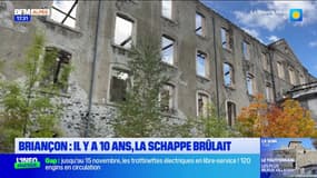 Briançon: il y a dix ans, l'ancienne usine de soie de la Schappe brûlait