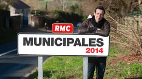 Hugo Perrier parcourt la France pour RMC à l'occasion des élections municipales