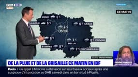 Météo Paris-Ile de France du 3 novembre : De la pluie et de la grisaille