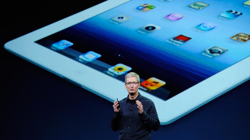 Avec l'iPad mini, Apple ne crée pas un marché (comme avec l'iPad, ici en photo) mais rattrape son retard