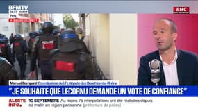 "Nous avons déposé une motion de destitution (...) signée par plus de 80 députés", annonce Manuel Bompard