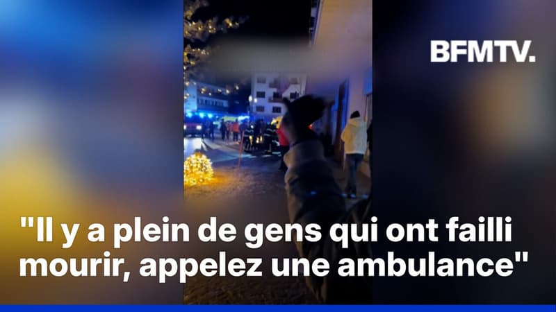 DOCUMENT BFMTV: "Il y a plein de gens qui ont failli mourir madame, appelez une ambulance",  les enregistrements des appels au secours à Crans-Montana