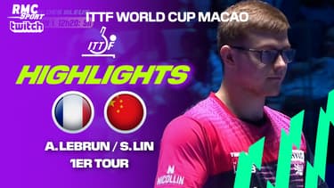 Résumé : Alexis LEBRUN vs Shidong LIN (ITTF World Cup 2024)